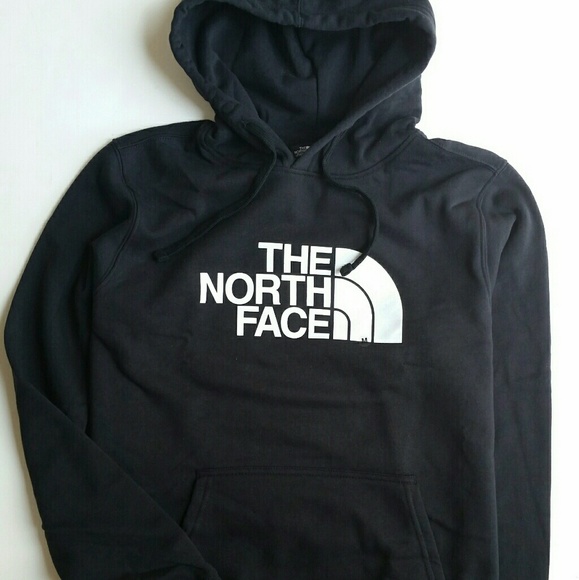 Men The North Face Hoodie Black - NEW - Picture 2 of 3